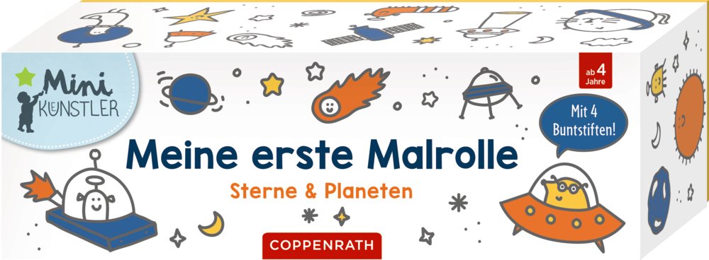 Meine 1. Malrolle - Sterne &
