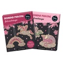 Diamond Painting Holzanh.: Einhorn/Drache (100% s.g.), sort.