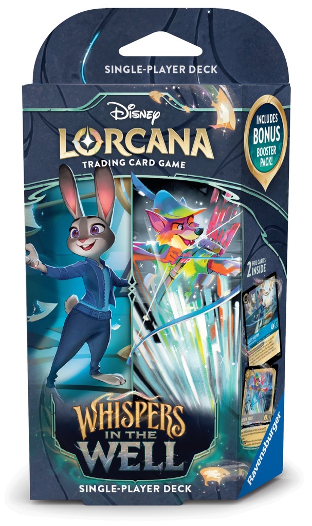 [4050368900036] Disney Lorcana TCG: Whispers in the Well - Single Player Deck Sapphire and Steel