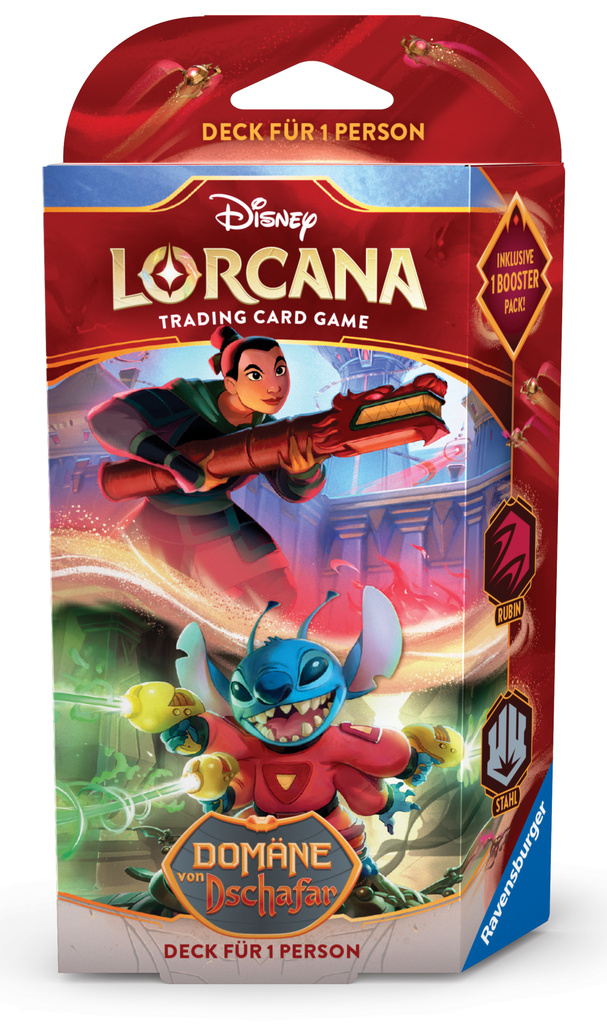 Domäne von Dschafar - Rubin und Stahl Deck für 1 Person (Deutsch)