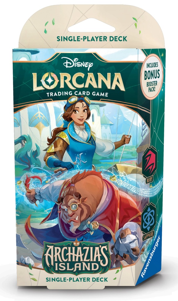 [4050368984890] Single-Player Deck Ruby and Sapphire (Englisch)