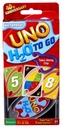 Mattel Games UNO H2O To Go, wasserfestes Kartenspiel, Reisespiel, Familienspiel