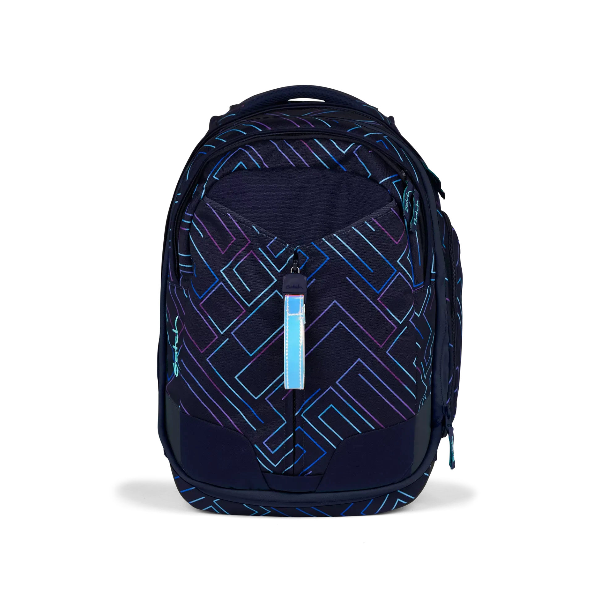 Purple Laser Match Schulrucksack