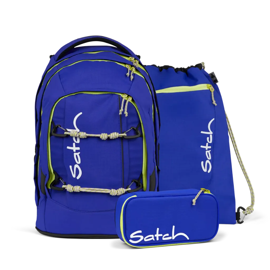 [4057081190546] Blue Climber Pack Schulrucksack Set 