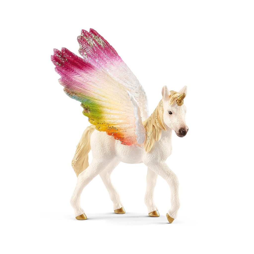 [4059433469126] Geflügeltes Regenbogeneinhorn, Fohlen