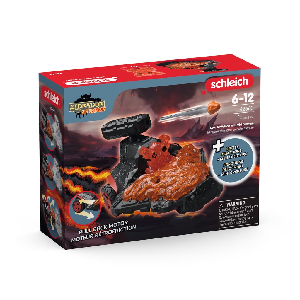 [4059433716824] Lava Düsenjet Fahrzeug mit Mini Creature