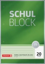 Schulbl A4 90g 50Bl Lin20 Premium