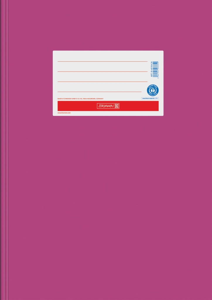 [4061947033359] Hefthülle A4, Papier extrastark, pink