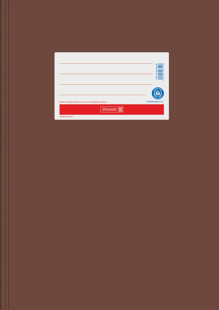[4061947033496] Hefthülle A4, Papier extrastark, braun