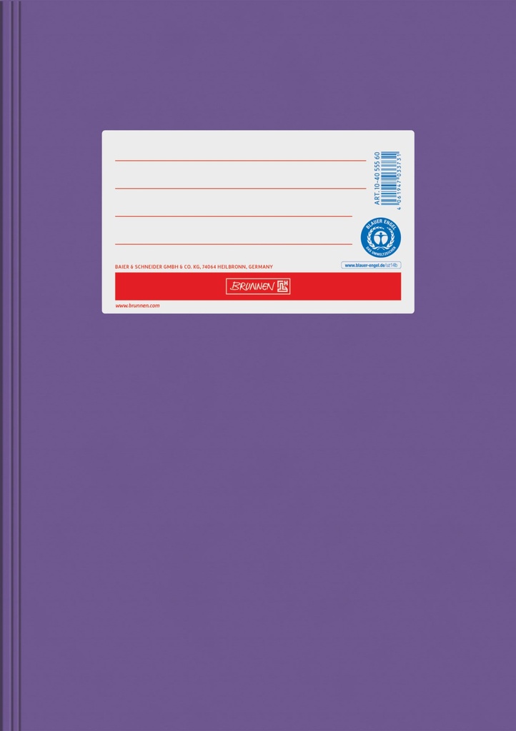 [4061947033731] Hefthülle A5, Papier extrastark, violett