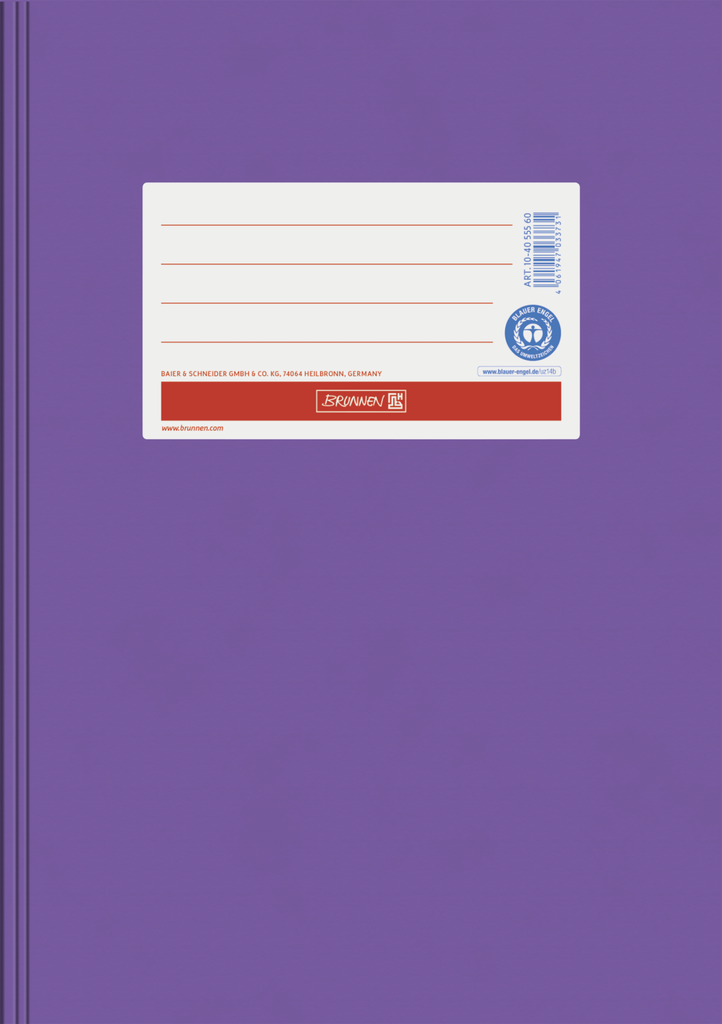 Hefthülle A5, Papier extrastark, violett