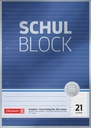 Schulblock A4 Lin21 50Bl Premium