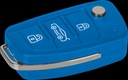 Radiergummi Car Key azur