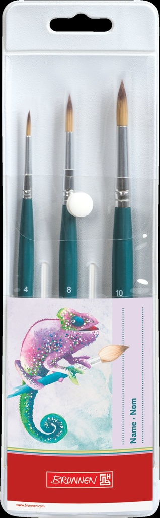 [4061947140309] Pinselset Synthetics Plus rund 1