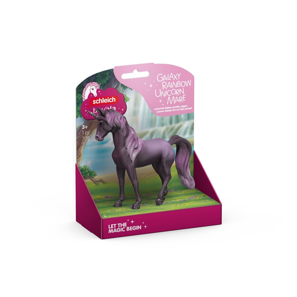 Galaxy Regenbogen Einhorn Stute