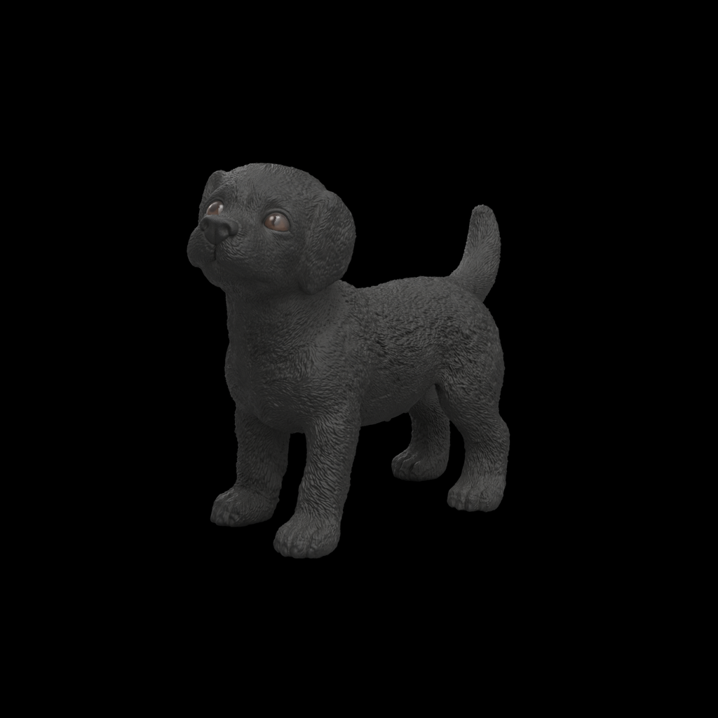 Schleich Labrador Welpe Schwarz