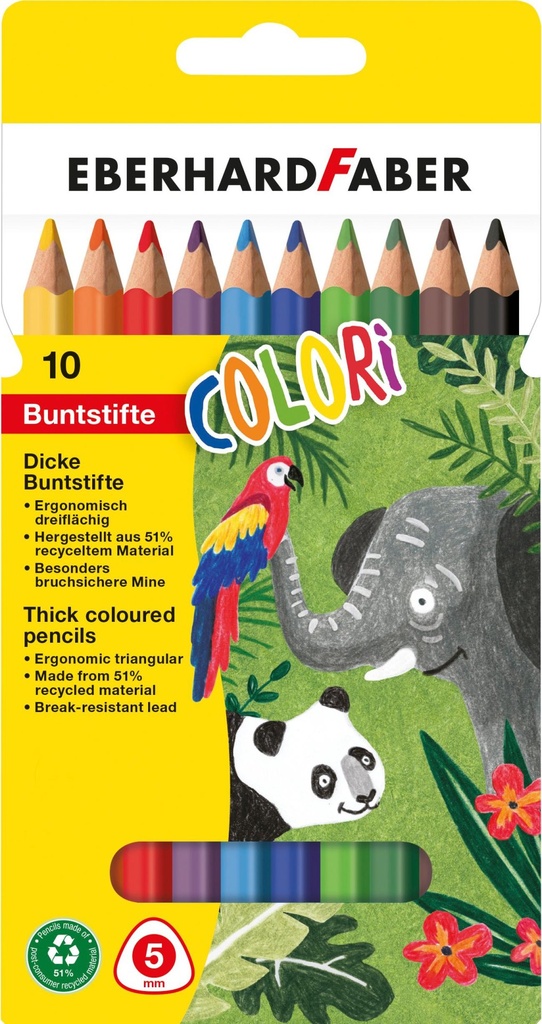 [4087205114097] Buntstift Colori dick 10er Etui
