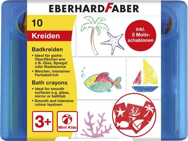 [4087205241106] Badkreide 10er Etui ink. Schablonen