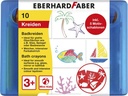Badkreide 10er Etui ink. Schablonen