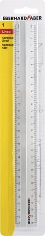 [4087205700092] Aluminiumlineal 30 cm breit BK