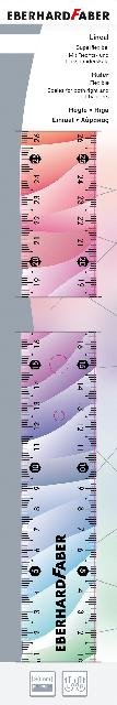 [4087205700122] Lineal Rainbow 30 cm flexibel