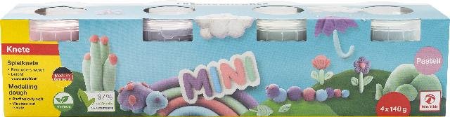 [4087205725057] Spielknete Pastellfarben 4er Set