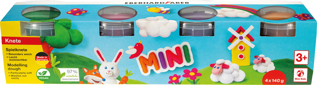 Spielknete Sonderfarben 4er Set