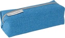 Schlamperrolle eckig Jeans blau