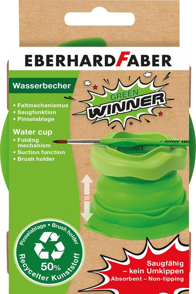 [4087205799355] Wasserbecher Green Winner