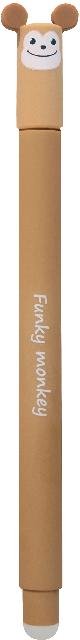 [4087205821100] Gelschreiber Animal Erase it! Affe