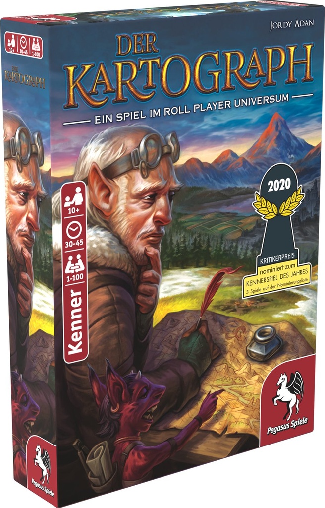 [4250231726026] Der Kartograph *Nominiert Kennerspiel des Jahres 2020*
