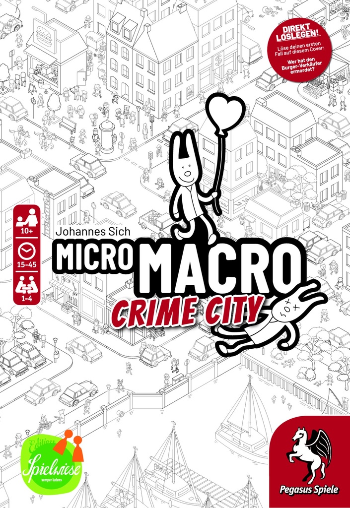 MicroMacro: Crime City (Edition Spielwiese) *Spiel des Jahres 2021*