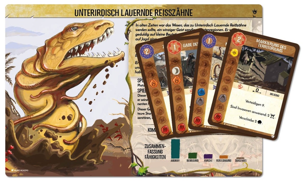 [4250231737497] Spirit Island: Unterirdisch lauernde Reißzähne (Mini-Eweiterung)