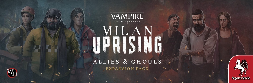 Teburu: Vampire: The Masquerade – Milan Uprising: Allies & Ghouls [Erweiterung]
