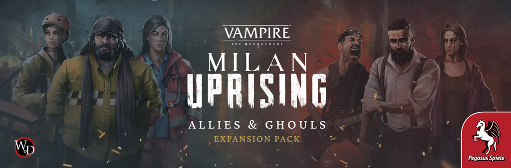 Teburu: Vampire: The Masquerade – Milan Uprising: Allies & Ghouls [Erweiterung]