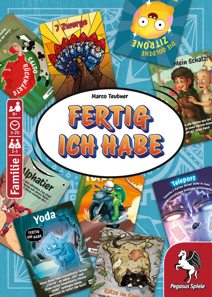 FERTIG ICH HABE