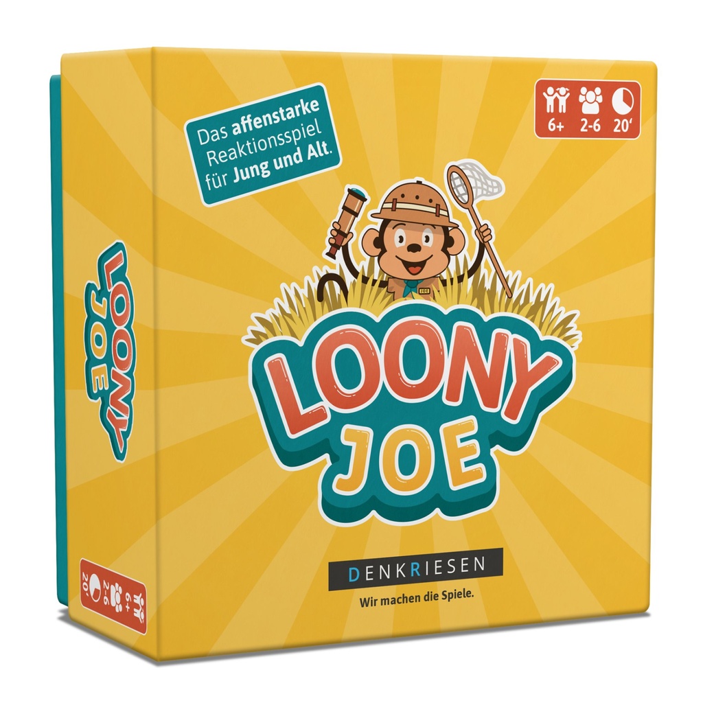[4260528090327] DENKRIESEN - LOONY JOE® "Das affenstarke Reaktionsspiel für Jung und Alt"
