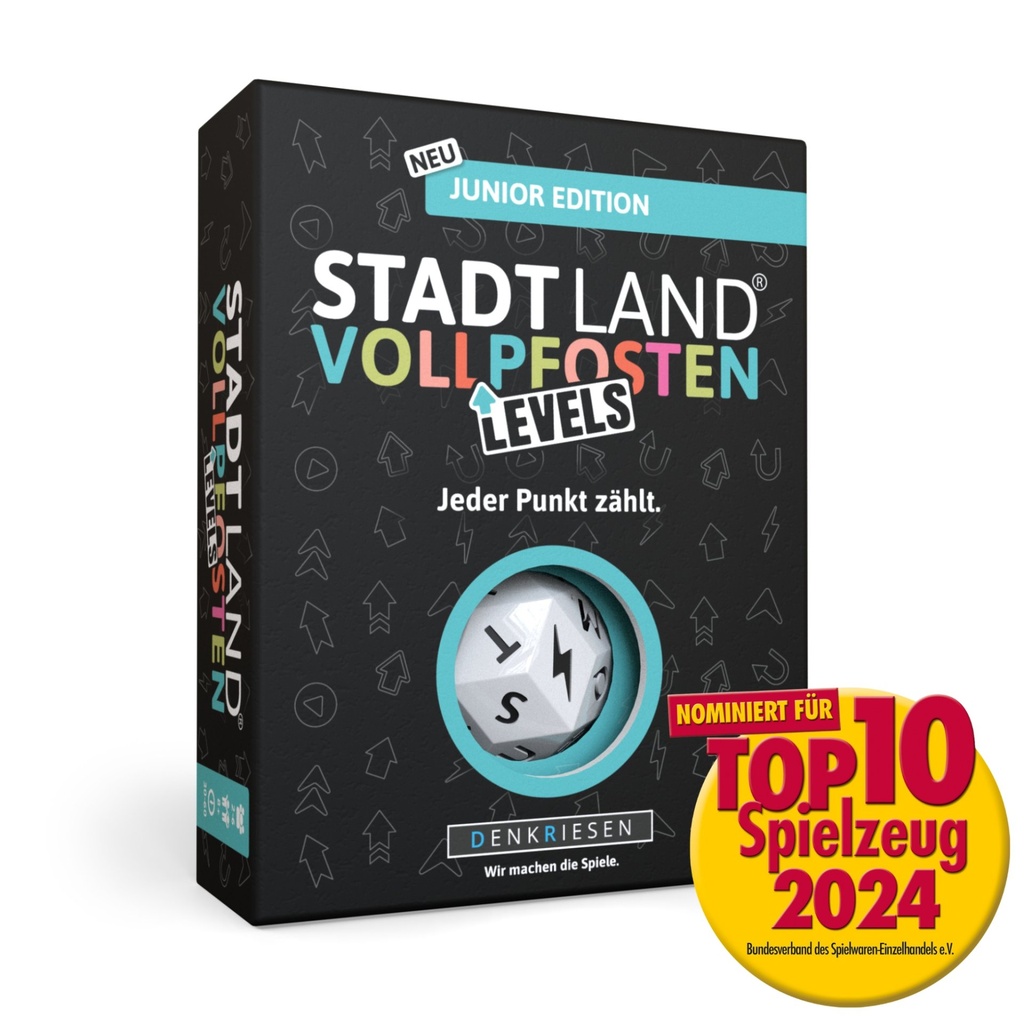 DENKRIESEN - STADT LAND VOLLPFOSTEN® - Levels – JUNIOR EDITION - "Jeder Punkt zählt."