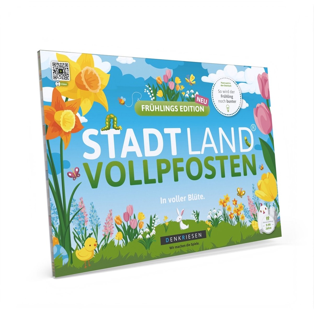 DENKRIESEN - STADT LAND VOLLPFOSTEN® - FRÜHLINGS EDITION - " In voller Blüte." - A4