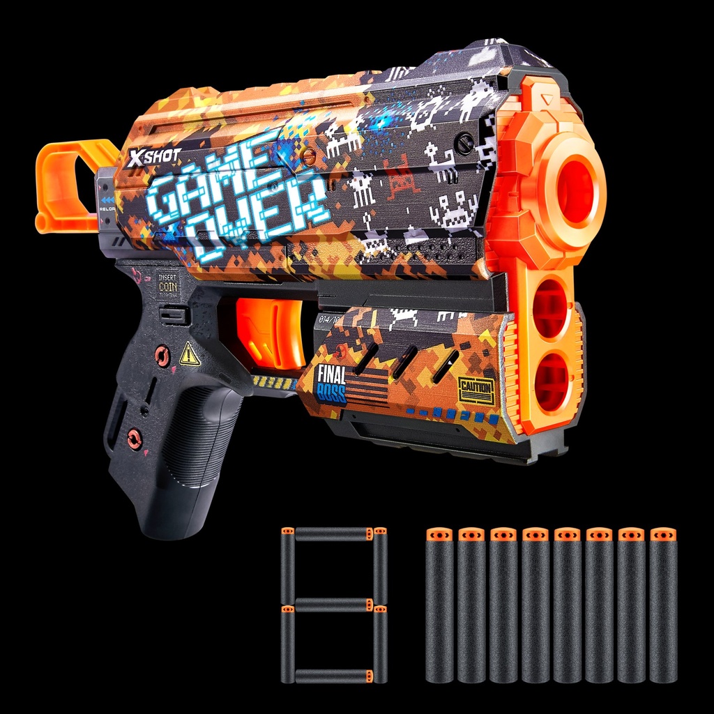 [4894680021266] XSHOT - Skins Flux Blaster mit Darts