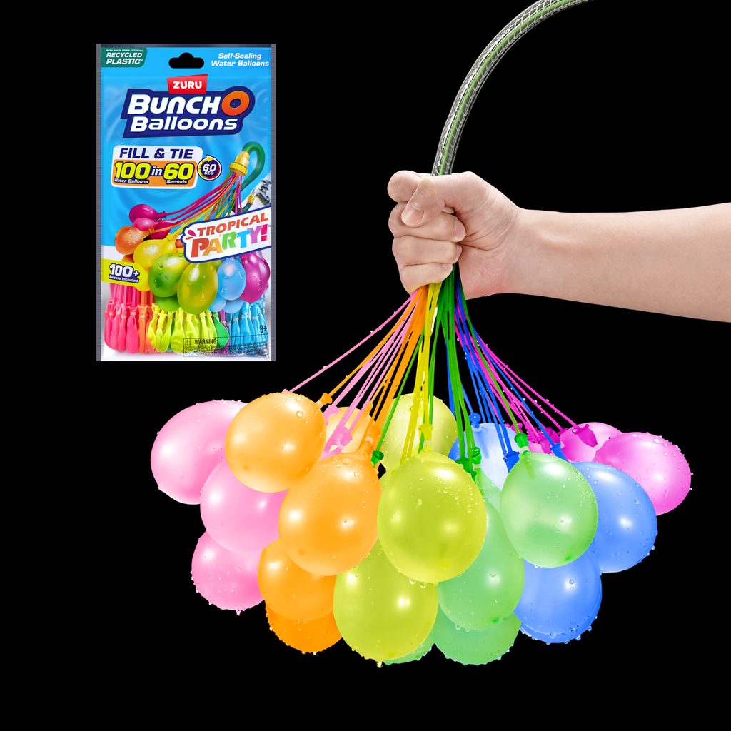 Bunch O Balloons - 3er Pack 100+ Wasserballons Tropical Party