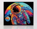 Diamond Painting Neon Astronaut