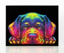 Diamond Painting Neon Hundewelpen
