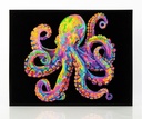 Diamond Painting Neon Oktopus