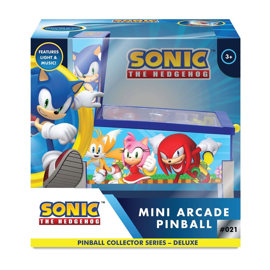 [4895254303924] Sonic Collectible Desktop Arcade Pinball
