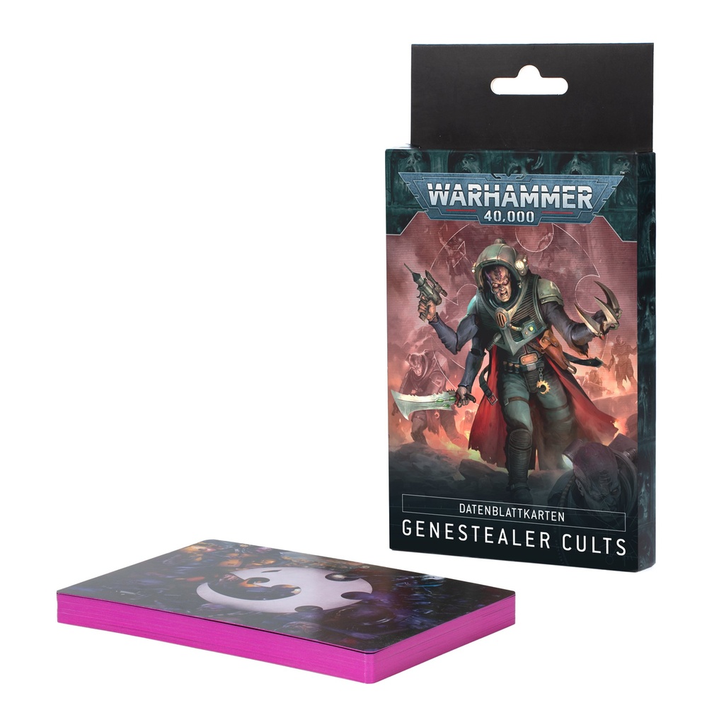 [5011921220366] Datenblattkarten: Genestealer Cults (Deu