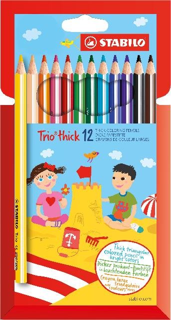 STABILO Trio dick 12er Kartonetui