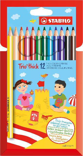 STABILO Trio dick 12er Kartonetui