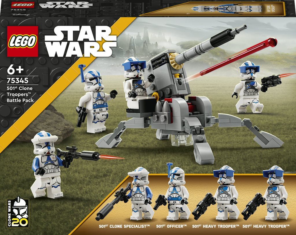 [5702017421292] 501st Clone Troopers Battle Pack