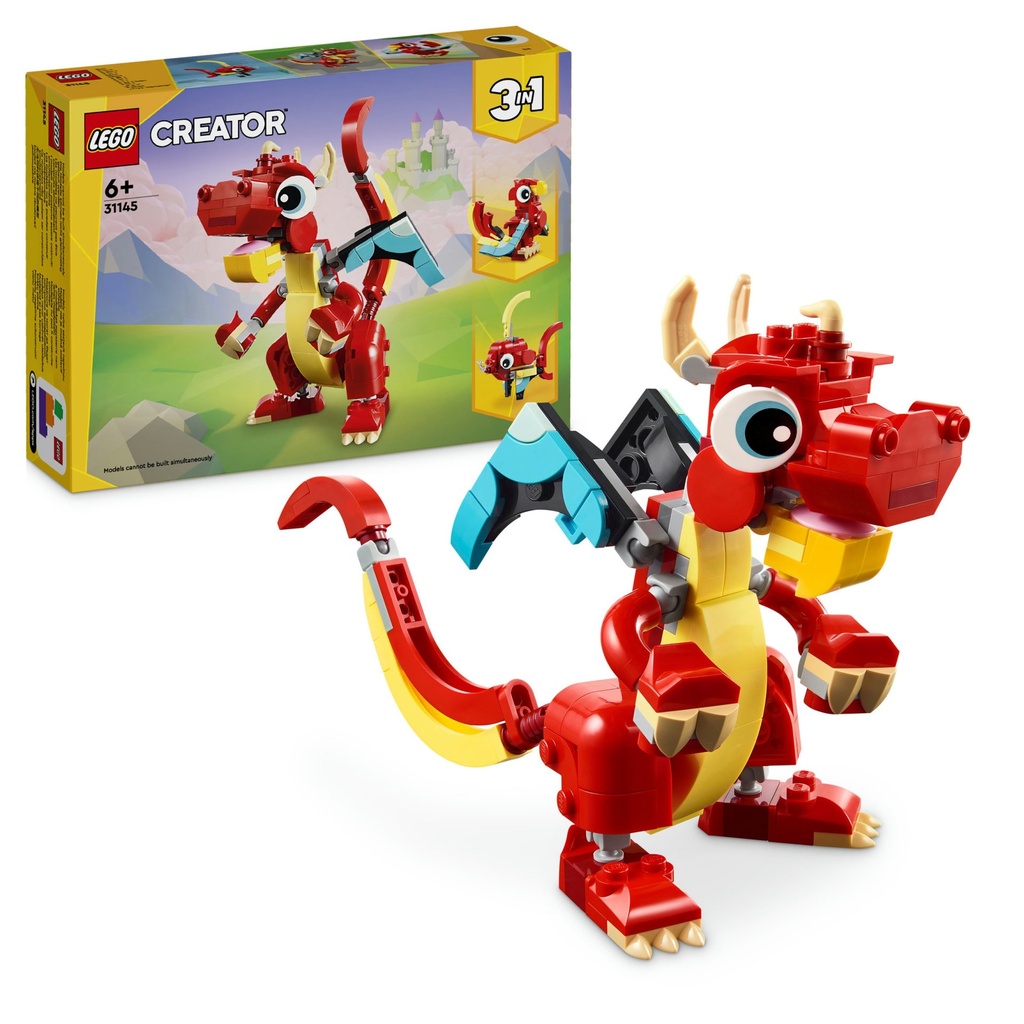 Roter Drache